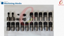 Machining punches with coating