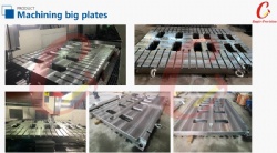 Machining for big plates